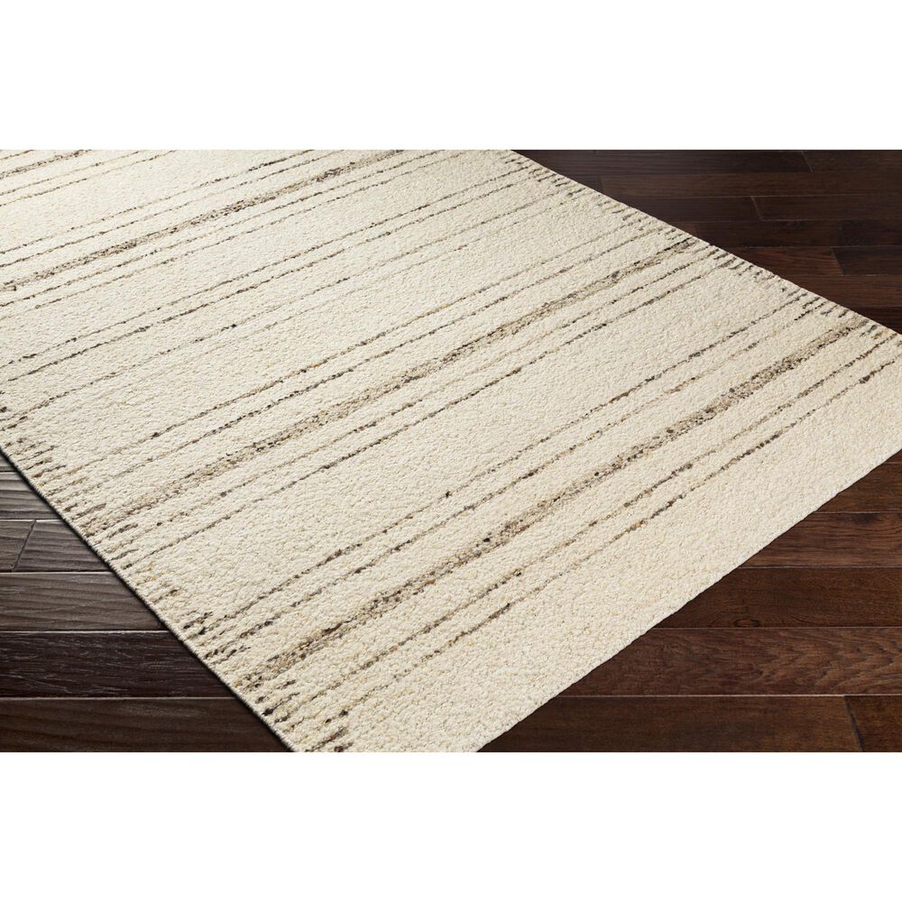 Surya Machu Picchu 4&#39; x 6&#39; Ivory, Tan, Black, Yellow and Light Beige Area Rug, , large