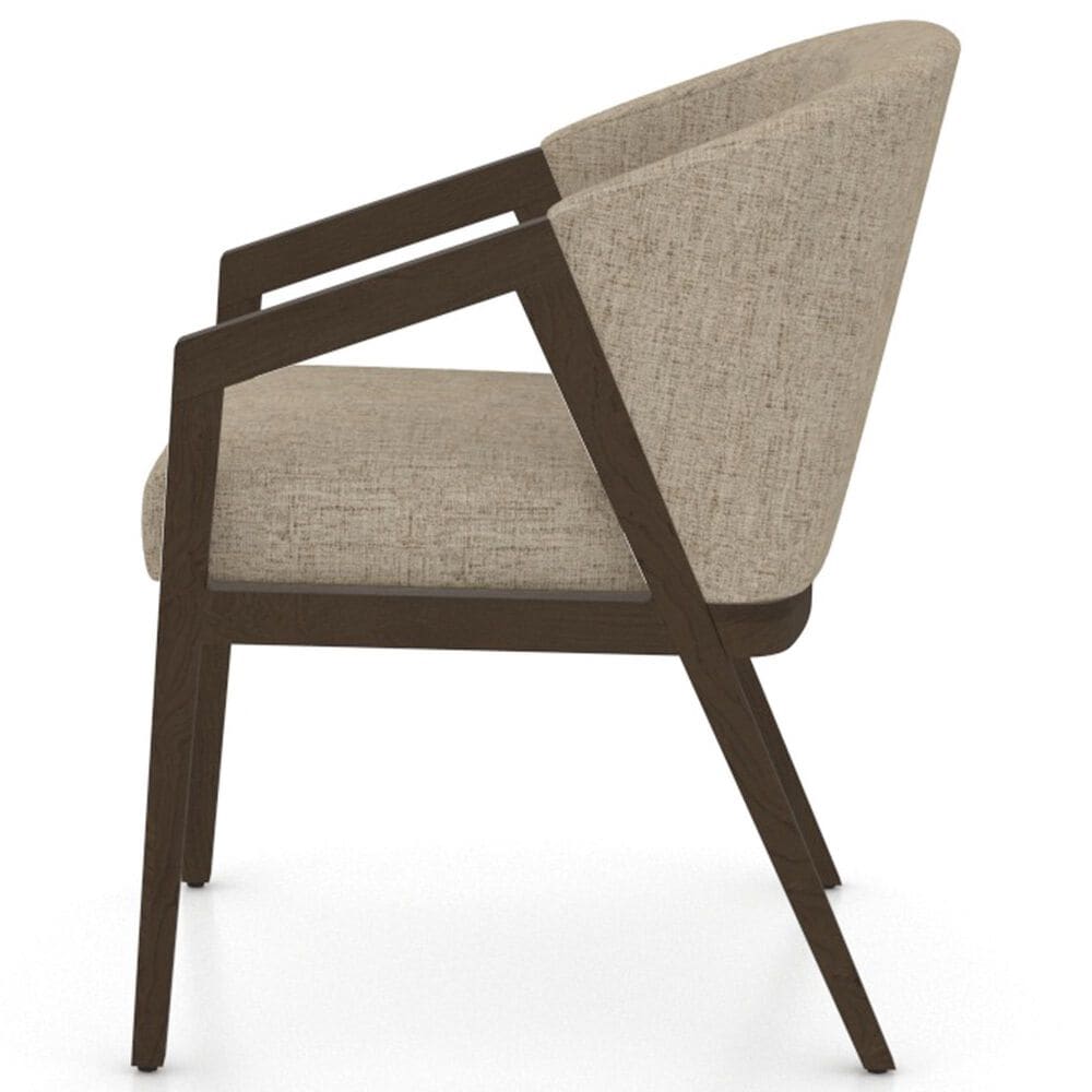 Canadel Modern Arm Chair in Hazelnut Washed, , large
