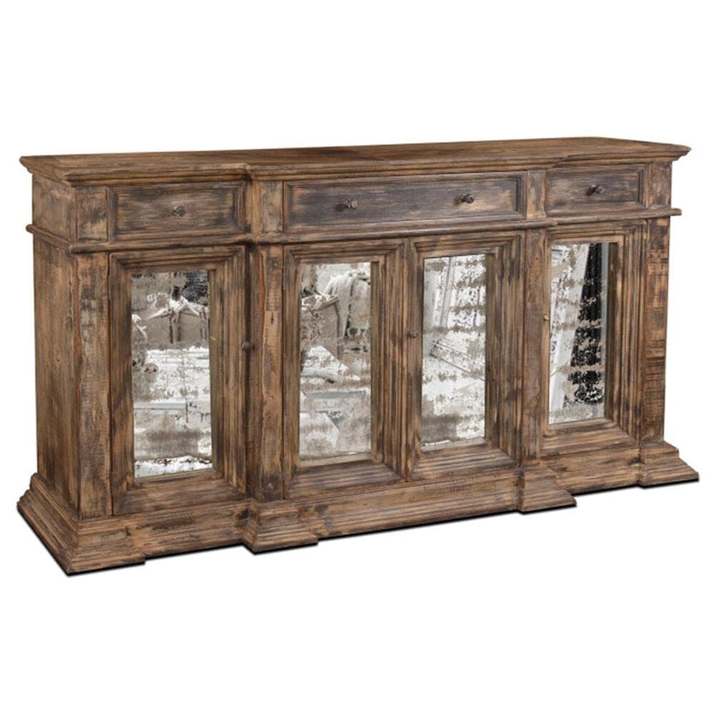 Sunset Bay Venecia Mirror Console in Antique Brown, , large