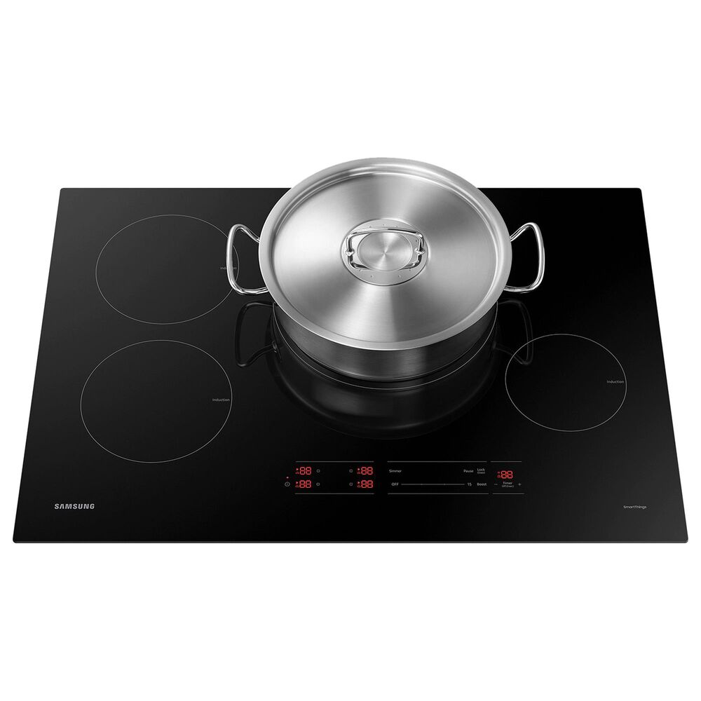 Samsung 30 Smart Induction Cooktop with Wi-Fi in Black