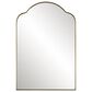 Uttermost Sidney Mirror in Brushed Brass, , large