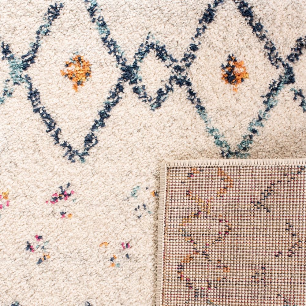 Safavieh Madison MAD798B 2&#39;3&quot; x 4&#39; Ivory and Navy Scatter Rug, , large