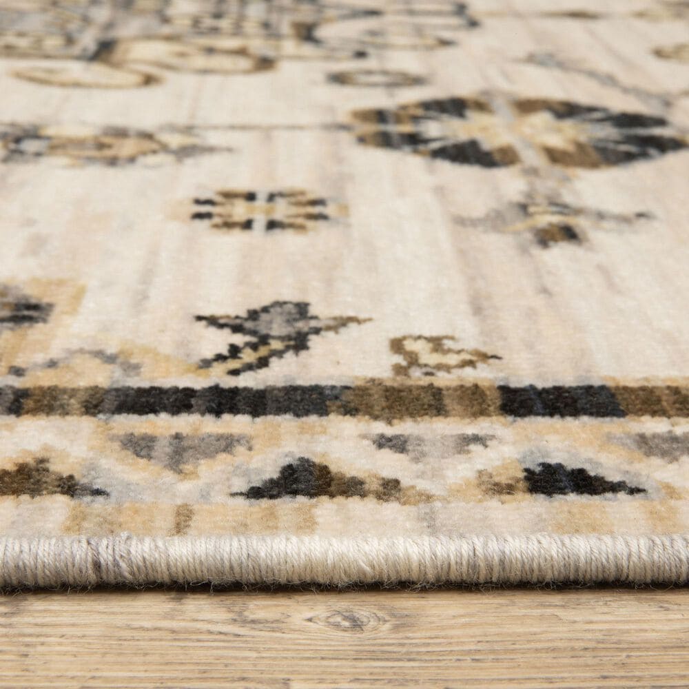 Oriental Weavers Acacia Brown and Grey 2'6" x 10' Runner, , large