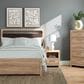 Ashley Kinlanni Queen Upholstered Platform Bed in Tan, , large