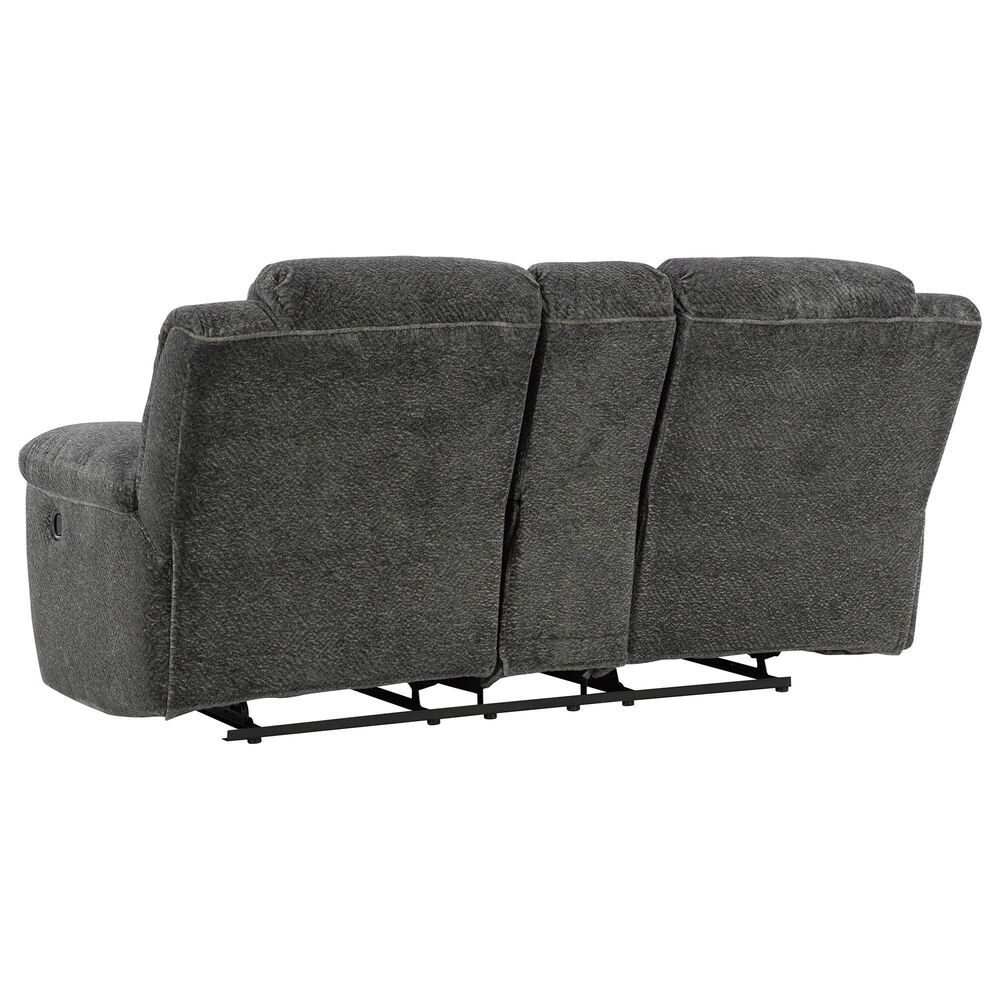 Ashley Frohn Manual Reclining Loveseat in Graphite, , large