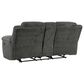 Ashley Frohn Manual Reclining Loveseat in Graphite, , large