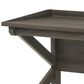 Everly Living Zoey Computer Desk in Charcoal, , large