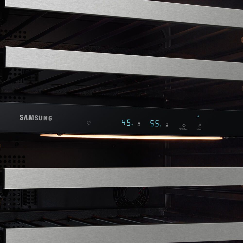 Samsung 51Bottle Capacity Wine Cooler in Stainless Steel Shop NFM
