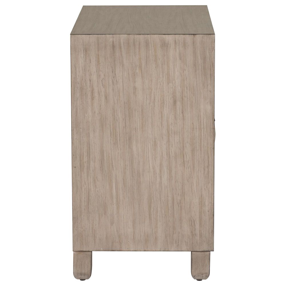 Linon Home Decor Jindran 2-Door Cabinet in Grey and Off White, , large