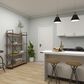 Maple and Jade 4-Shelf Industrial Shelving Unit in Rustic Distressed Brown and Black, , large