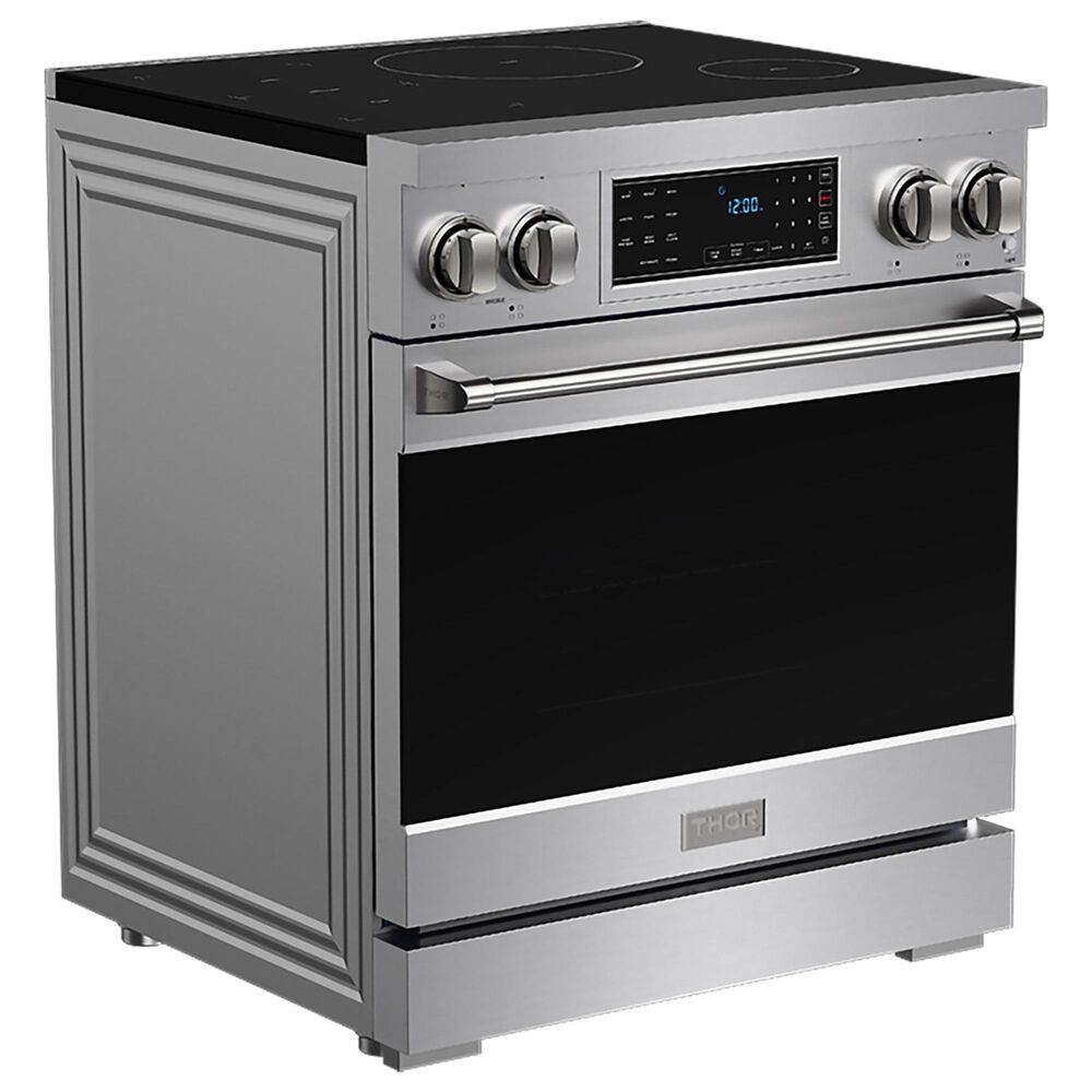 Thor Kitchen 30" Professional Induction Range with Tilt Panel Touch Control in Stainless Steel, , large