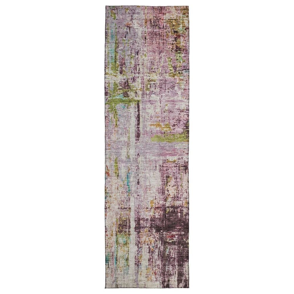 Dalyn Rug Company Nouveau NV2 2"3" x 7"6" Lavender Indoor/Outdoor Runner, , large
