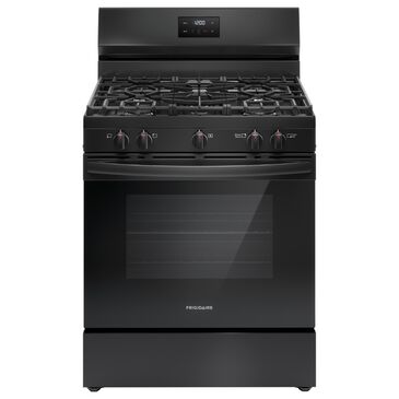 Frigidaire 30" Freestanding Gas Range with Quick Boil Burner in Black, , large