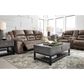 Ashley Stoneland Power Reclining Sofa in Fossil, , large