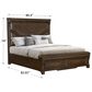 Sasha Lee Grand Teton King Storage Bed in Warm Brown Oak, , large