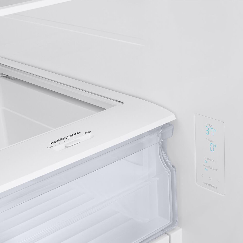 Samsung 22 Cu. Ft. Smart French Door Refrigerator in Stainless Steel, , large