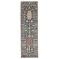 Feizy Carrington 2"6" x 8" Blue and Rust Area Rug, , large