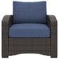 Ashley Windglow Patio Lounge Chair in Brown, , large