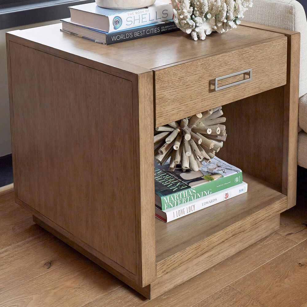 Homestyles Big Sur End Table in Oak, , large