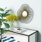 Zuo Modern Comet Mirror in Black/Gold, , large