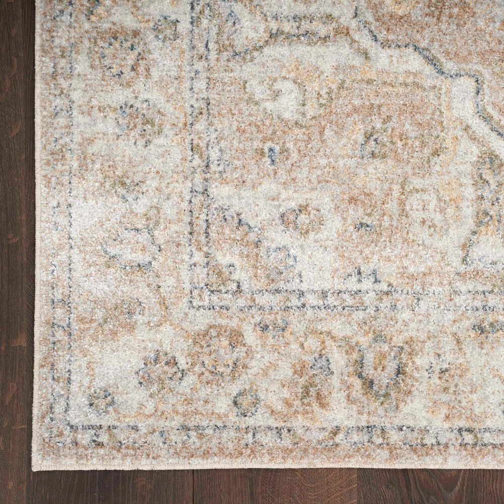 Nourison Astra Machine Washable 3&#39;3&quot; x 5&#39; Beige Area Rug, , large