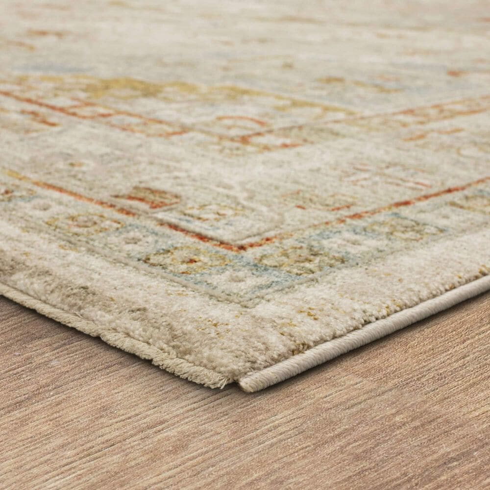 Karastan Adalia RG848-741 5&#39; x 7&#39;6&quot; Cream Area Rug, , large