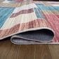 Ashley Numore 8" x 9"11" Beige, Teal, Blue, Green, Orange and Rust Area Rug, , large