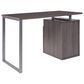 Flash Furniture Harwood Desk in Brown, , large