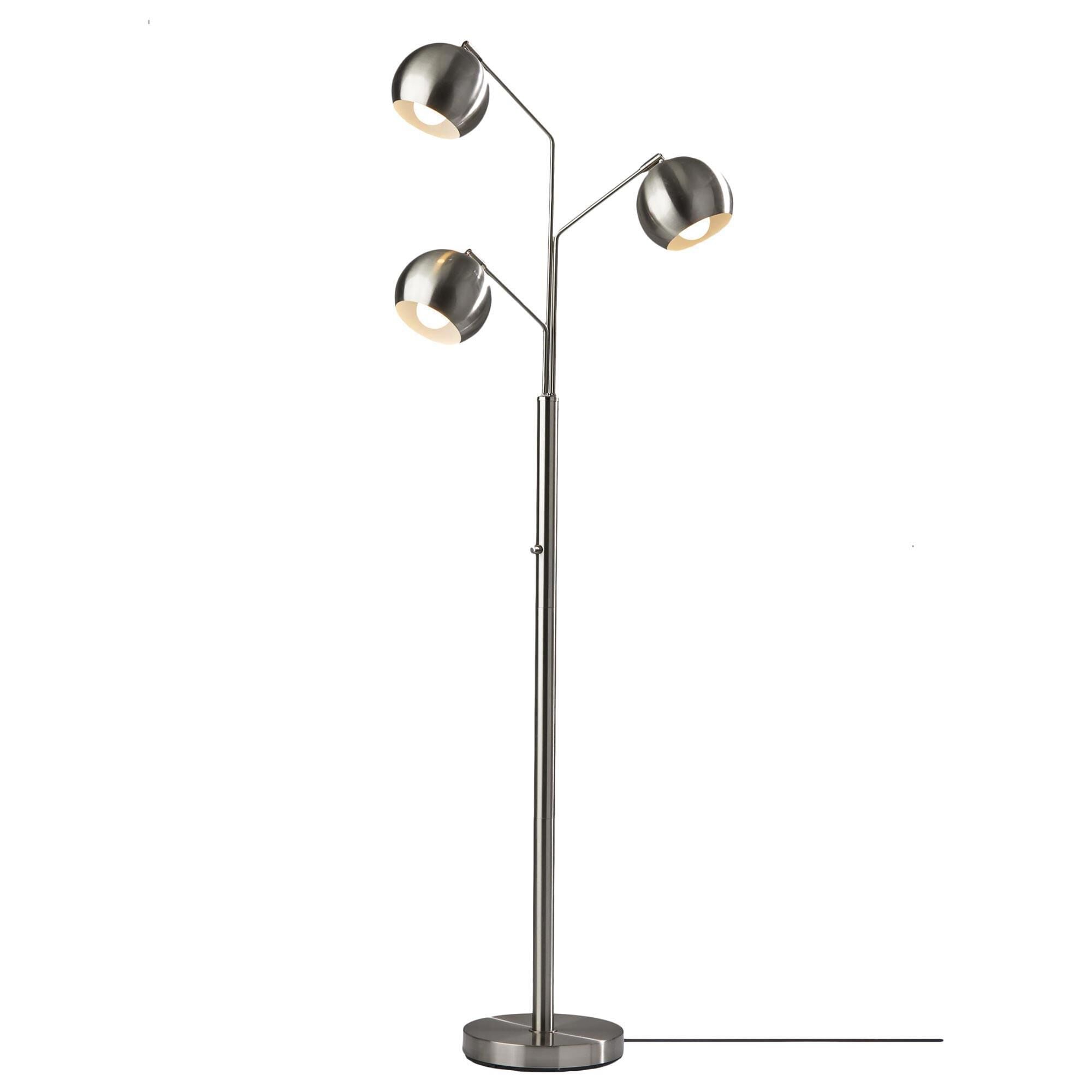 37B Emerson Tree Floor Lamp in Brushed Steel NFM