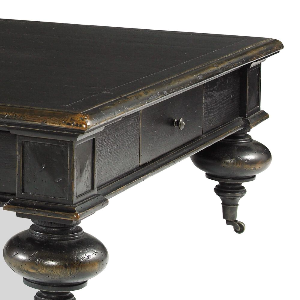 Century Monarch Grand Oak Cocktail Table in Ebonized Oak, , large