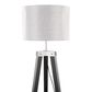 Lumisource Compass Floor Lamp in Black and Silver, , large