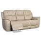 Flexsteel Crew 3-Piece Power Reclining Living Room Set in Pebble, , large