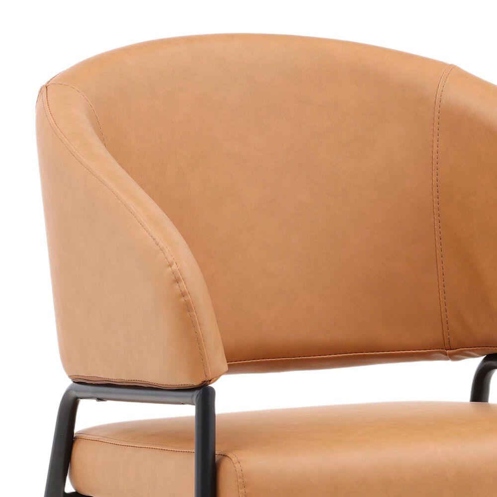 Blue Sun Designs Cathey Arm Chair in Matte Black, , large
