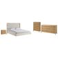 Universal Furniture Avaline 4-Piece King Platform Bedroom Set in Skylark, , large