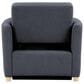 Lifestyle Solutions Conley Convertible Chair in Navy Blue, , large