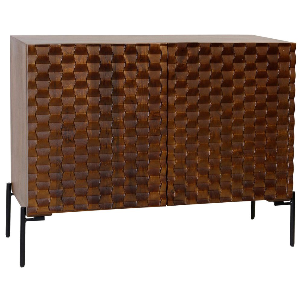 Stylecraft Lamps Inc 2-Door Cabinet in Tobacco Brown, , large