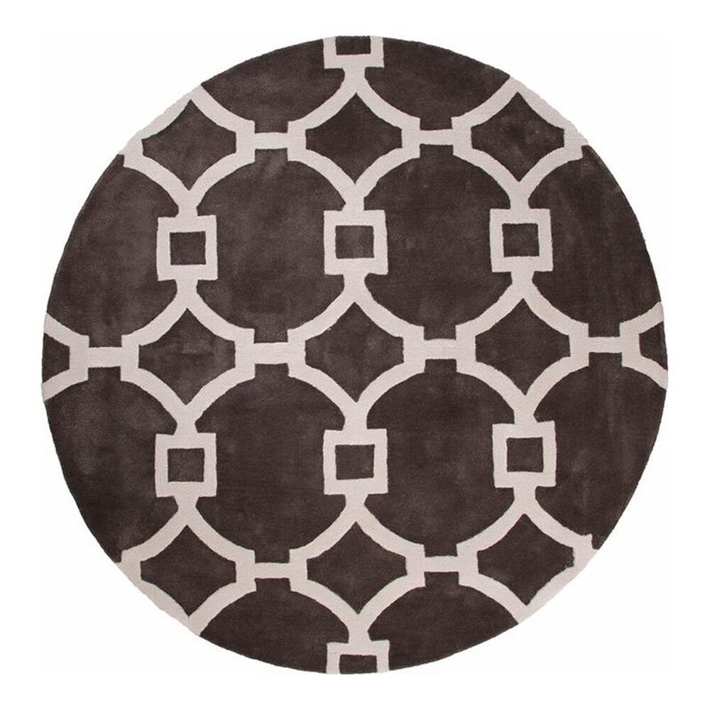 Jaipur City Regency CT03 8' Round Smoked Pearl Area Rug, , large
