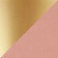 Lumisource Marla 2-Piece Nesting Ottoman Set in Pink Velvet and Gold, , large