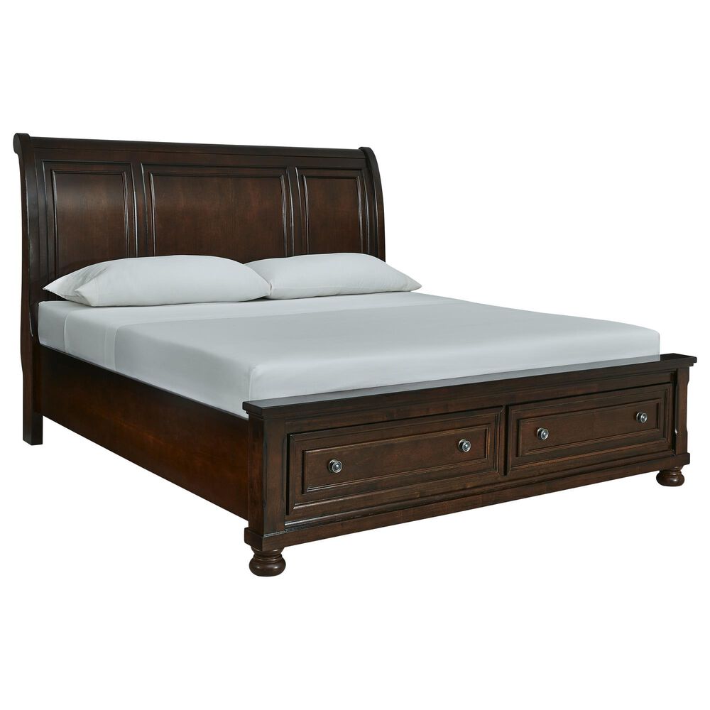 Millenium Porter 5-Piece King Bedroom Set in Rustic Brown, , large