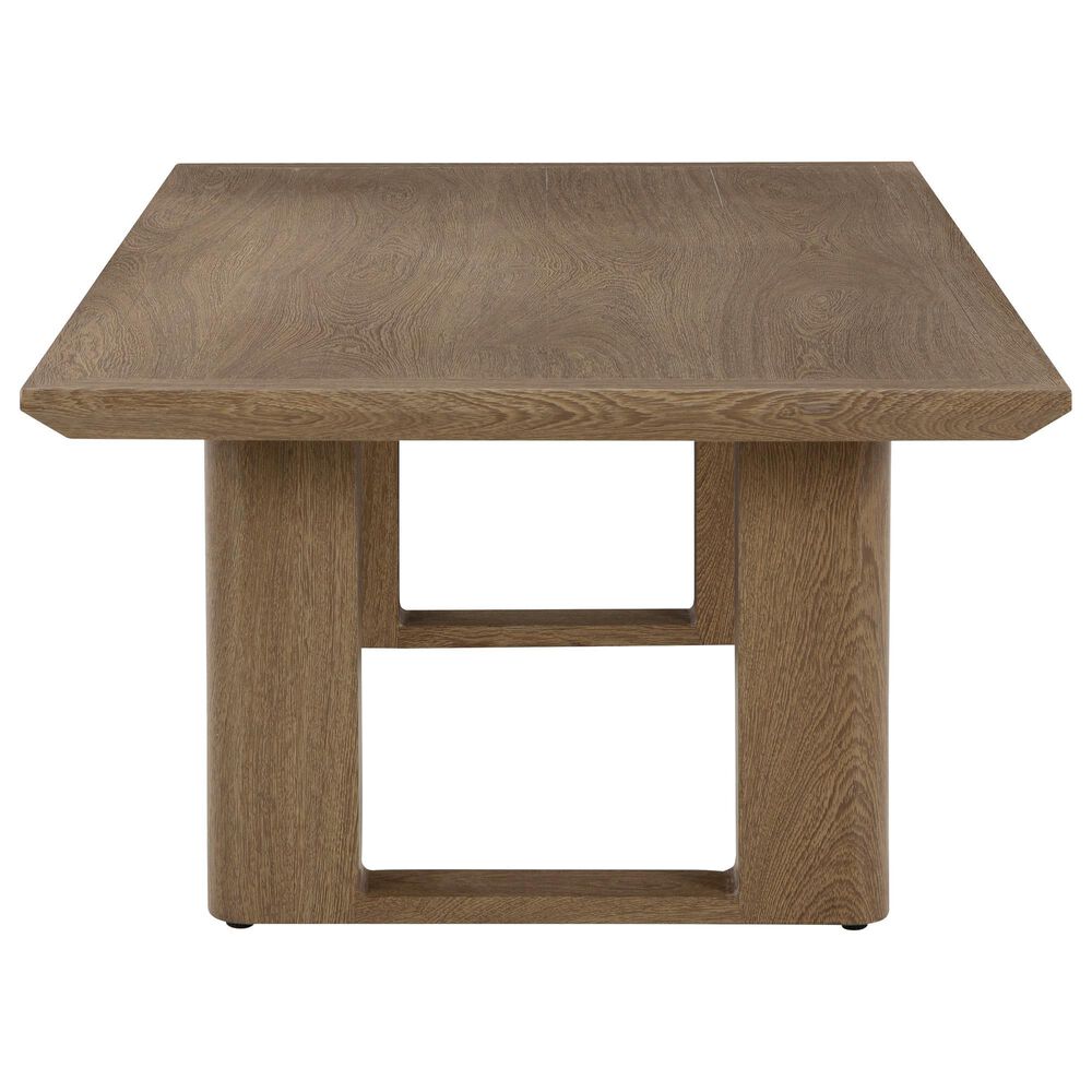 Ashley Serene Bay Patio Cocktail Table in Dark Brown, , large