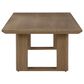Ashley Serene Bay Patio Cocktail Table in Dark Brown, , large