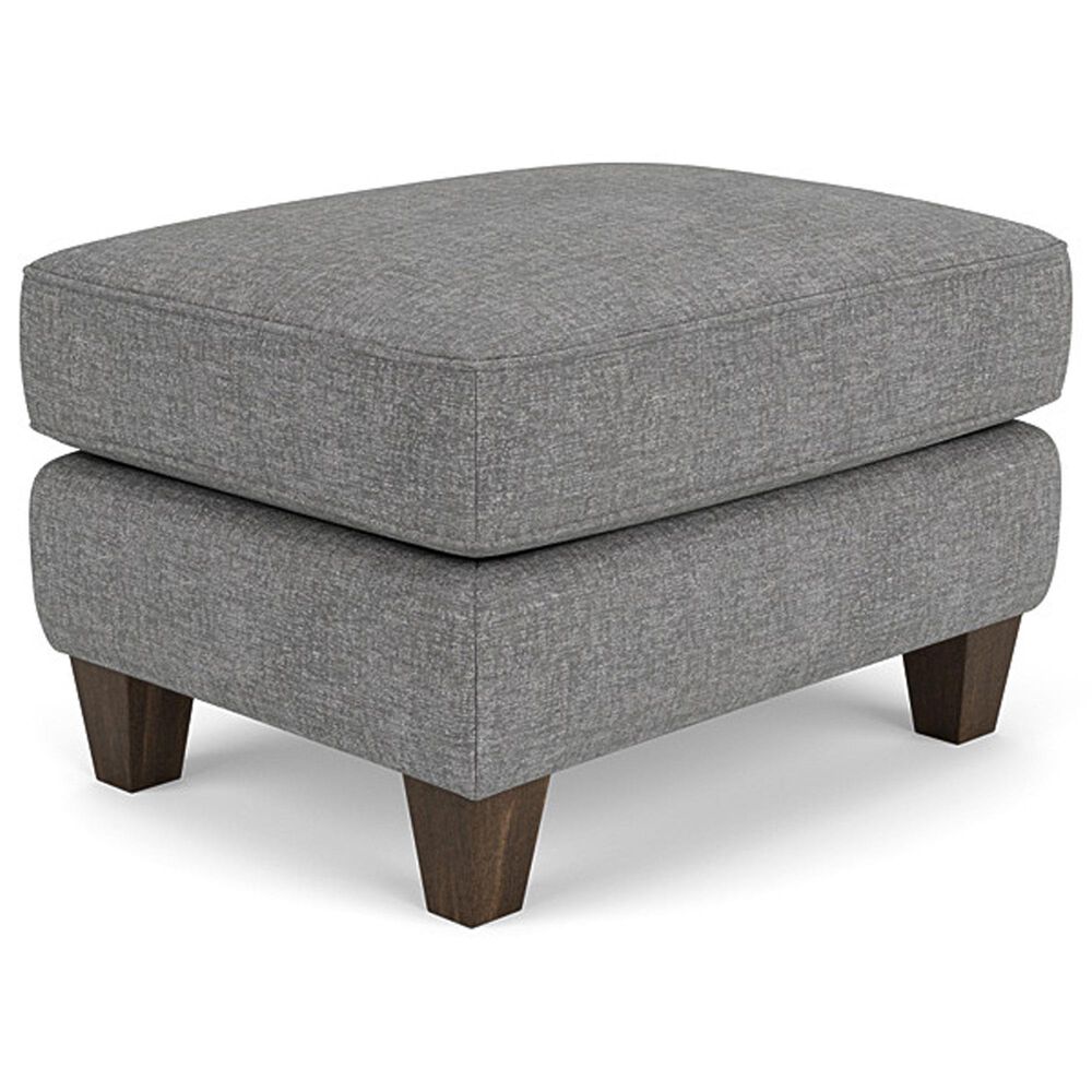 Flexsteel South Haven Ottoman in Gray Charcoal, , large