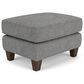 Flexsteel South Haven Ottoman in Gray Charcoal, , large