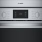 Bosch 500 Series 30" Built-In Combination Electric Convection Wall Oven in Stainless Steel, , large