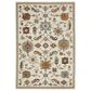 Oriental Weavers Andorra 7"10" x 10"10" Ivory and Multicolor Area Rug, , large