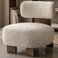 Furniture of America Carson Accent Chair in Cinnamon Sprinkle, , large