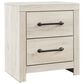 Ashley Cambeck 4 Piece Twin Single Storage Bed Set in Whitewash, , large