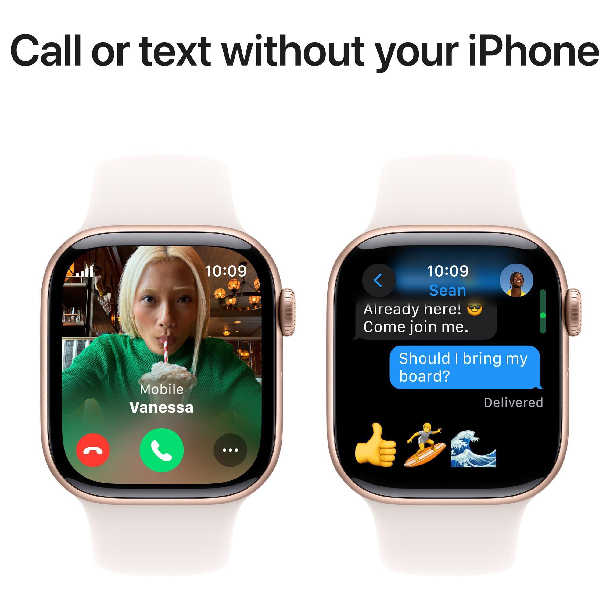 Apple watch rose gold sport band sales