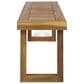 Hearth and Haven Nestor Patio Bench in Natural, , large