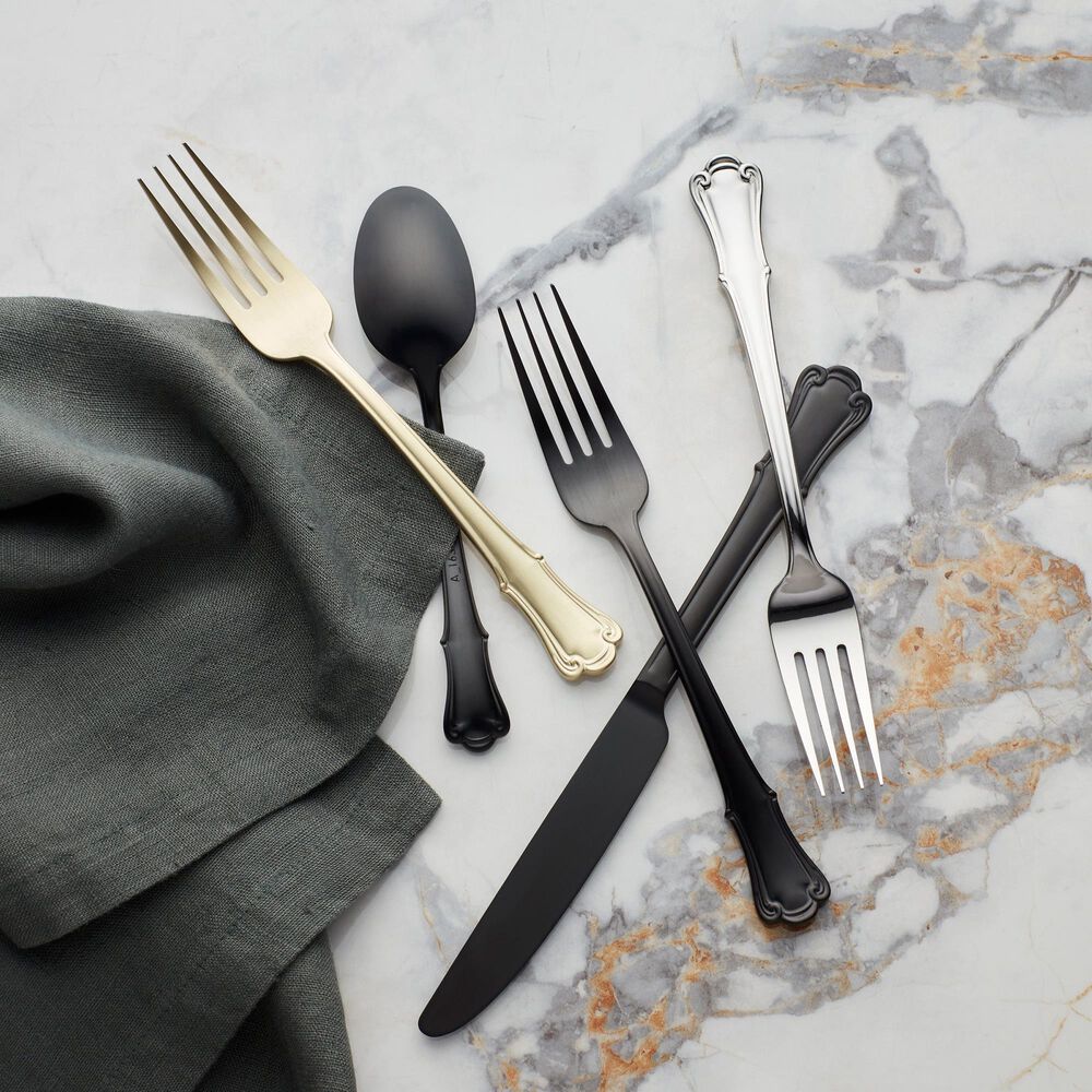 Oneida James Street 20-Piece Flatware Set in Champagne, , large
